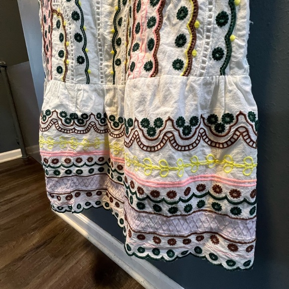 Böhme White Embroidered Dress - Picture 4 of 12